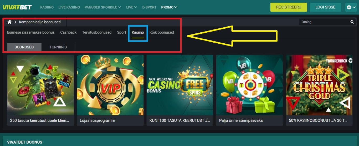 Vivatbet promo: mida mängijad saavad virtuaalses kasiinos